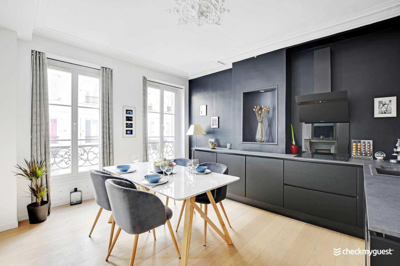 Elegant Apartment - 1Br-4P - Les Batignolles Parigi Esterno foto